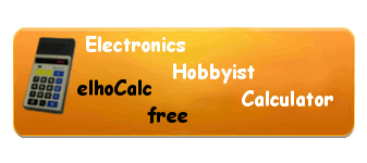 Electronics Hobbyist Calculator. www.elhoCalc.com